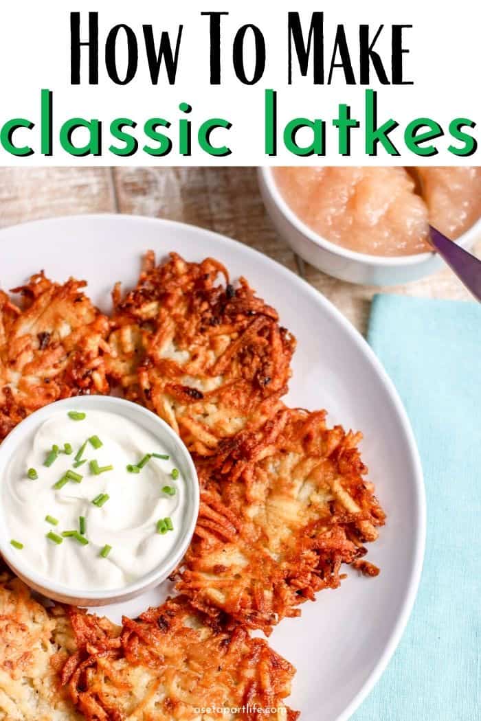 easy classic potato latkes